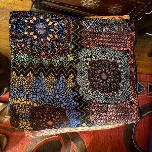 Johnny Was Multicolor Mosaic Scarf